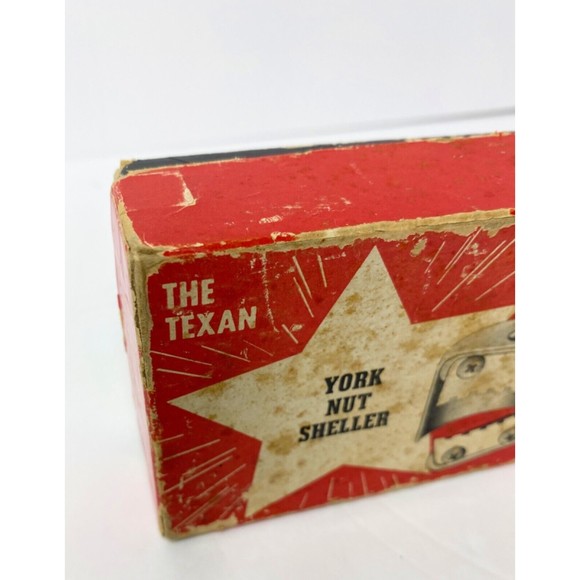 Vintage The York ~ Texan Model ~ Nut Sheller Nutcracker ~ San Angelo, TX ~ USA - Picture 2 of 12